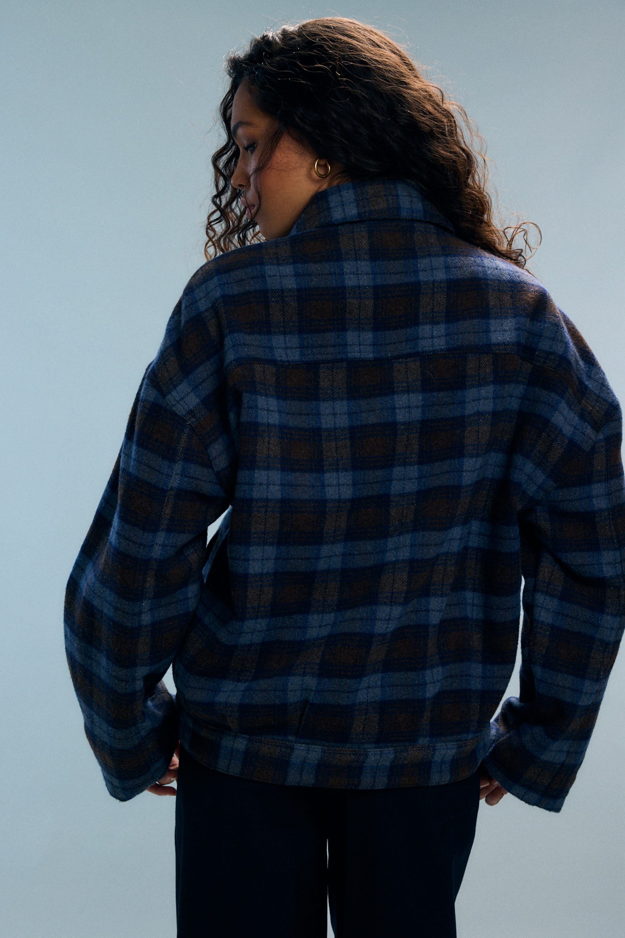 Veste à carreaux Tamar