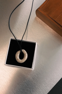 Collier céramique Beige Moucheté  Nitah x Manon Marvie