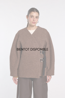 Manteau en laine Nouria