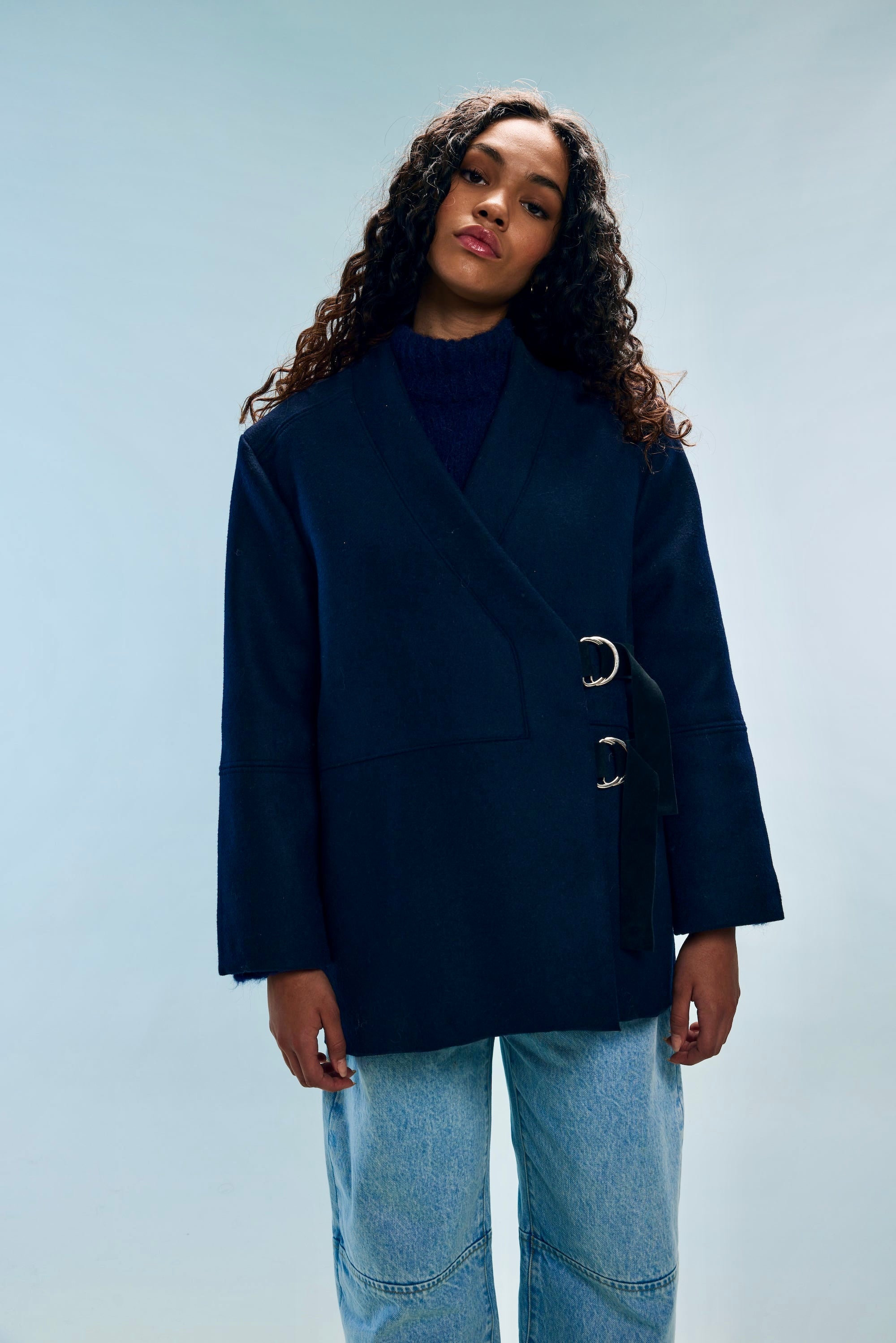 Manteau marine Ninon