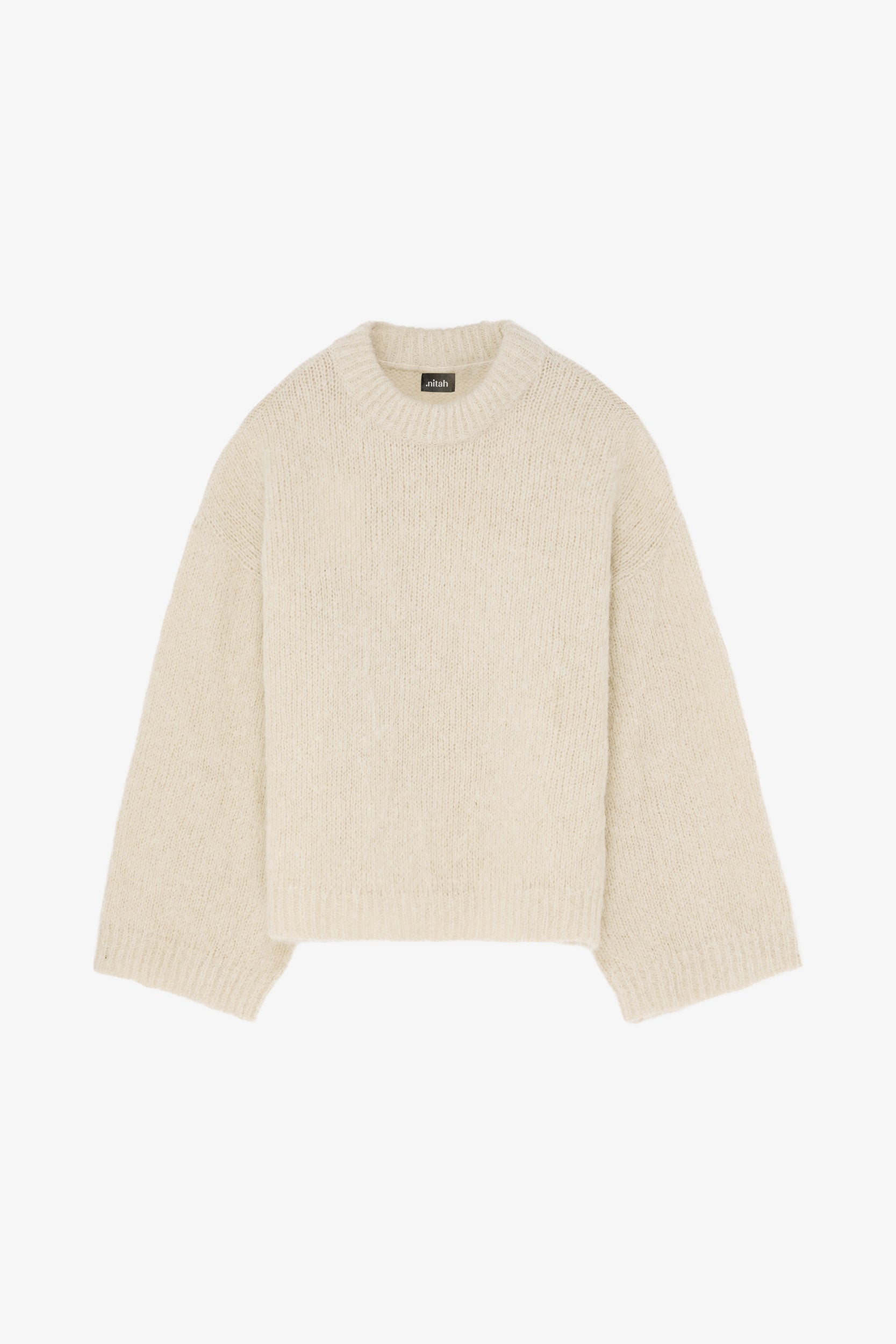 Pull oversized écru Nina