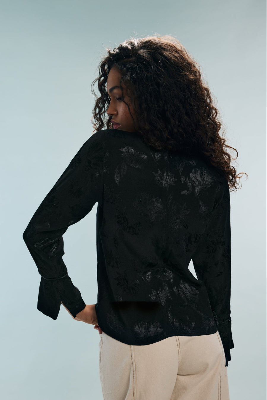 Blouse noire Yana