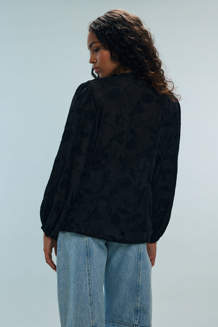 Blouse noire Janie