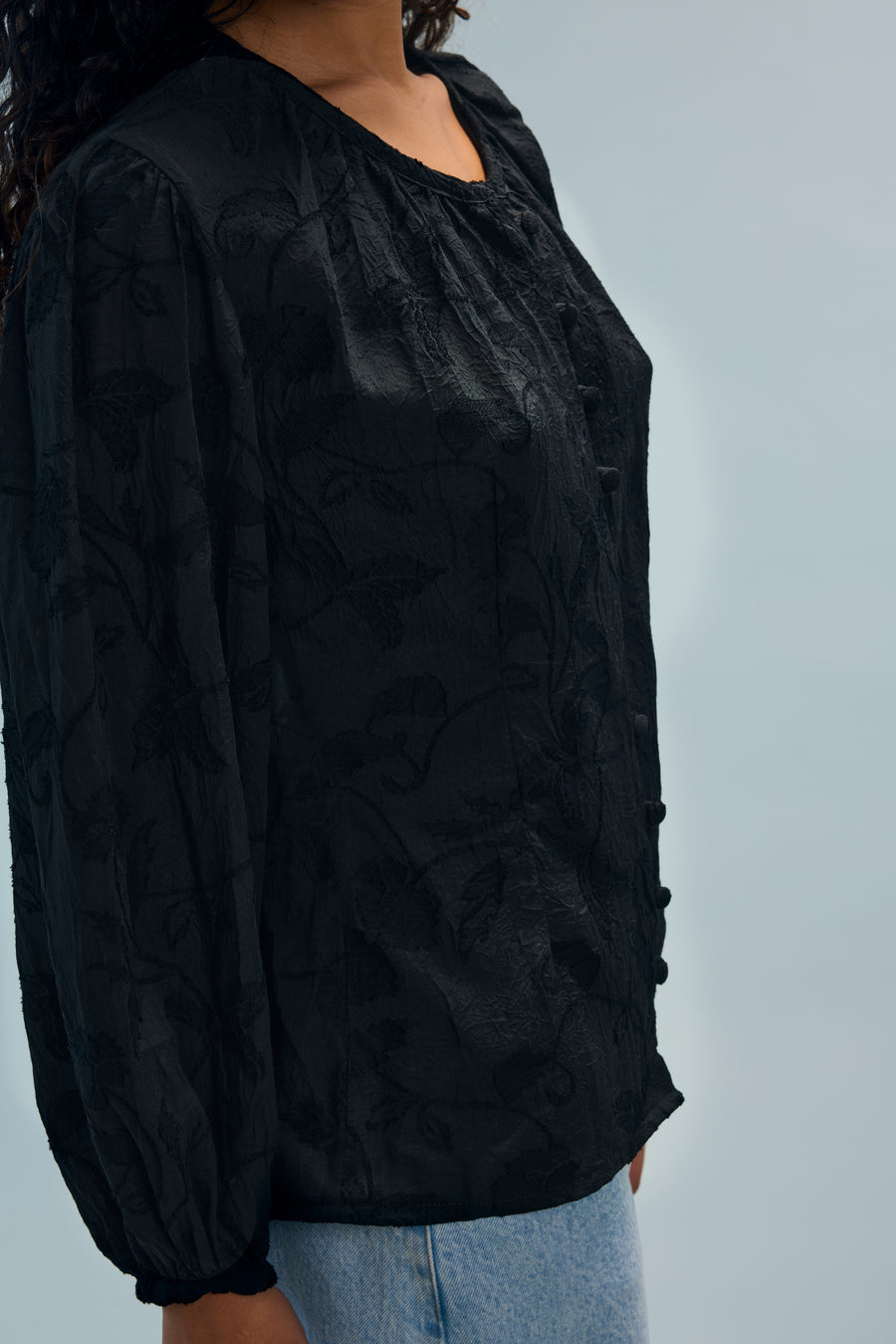 Blouse noire Janie