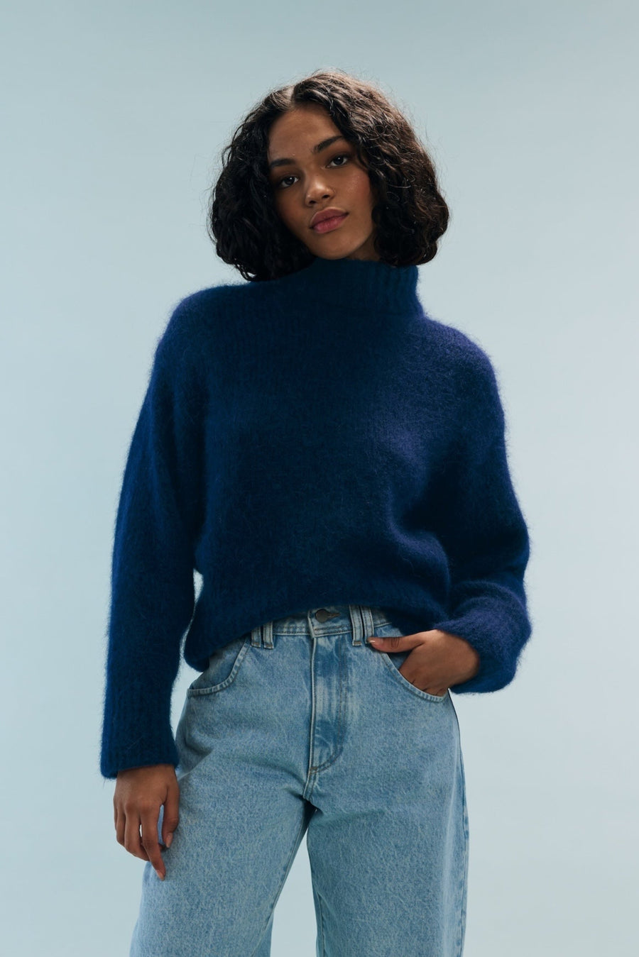Pull bleu marine Marc