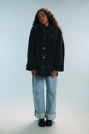 Peau lainée noire Julien