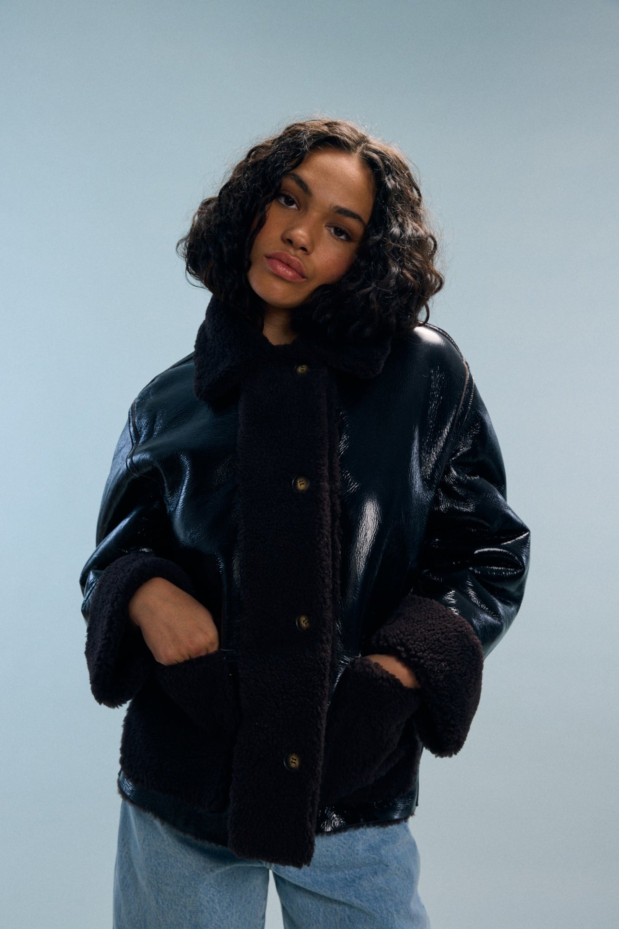 Peau lainée Julien vernis