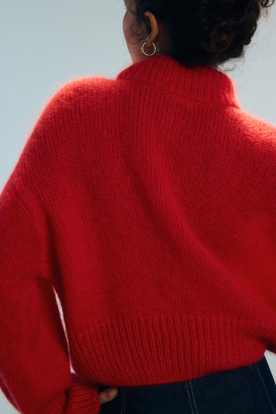 Pull rouge Marc