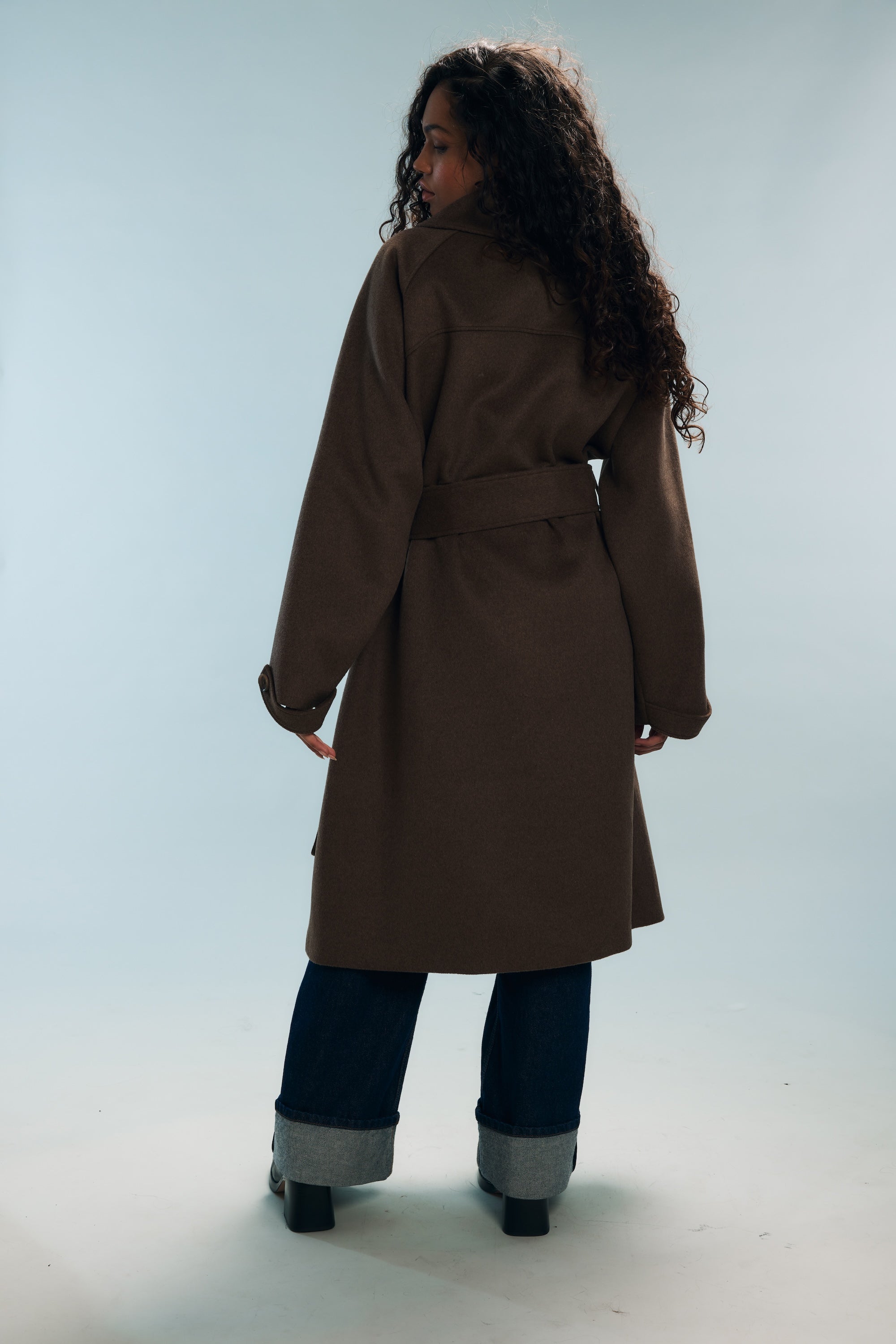 Manteau marron Billy