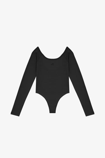 Body en coton manches longues Adriana