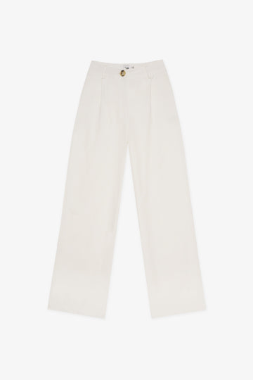 Pantalon cintré en lin Charlie