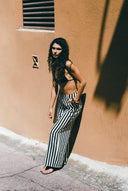 Pantalon rayé Christian