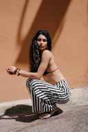 Pantalon rayé Christian