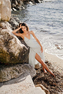 Robe blue mist Tania