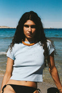 T-shirt blue mist Lilou