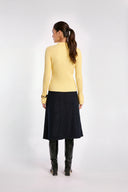 Cardigan en laine jaune Molly