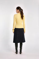 Cardigan en laine jaune Molly