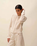 Cardigan écru Naya