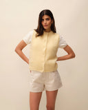 Cardigan jaune beurre Armelle