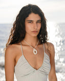 Collier céramique Blanc  Nitah x Manon Marvie