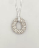 Collier céramique Blanc  Nitah x Manon Marvie