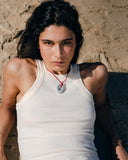 Collier céramique Baby Blue Nitah x Manon Marvie