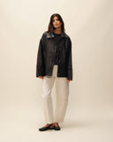 Veste en cuir Martin