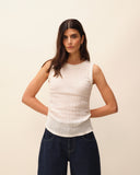 Débardeur écru Laurie