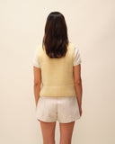 Cardigan jaune beurre Armelle