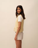 Cardigan jaune beurre Armelle