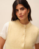 Cardigan jaune beurre Armelle