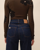 Col roulé imprimé Mali