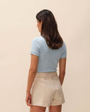 T-shirt blue mist Lilou