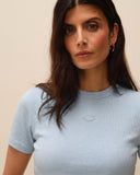 T-shirt blue mist Lilou