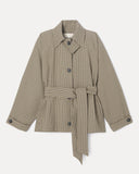 Trench à carreaux Elio