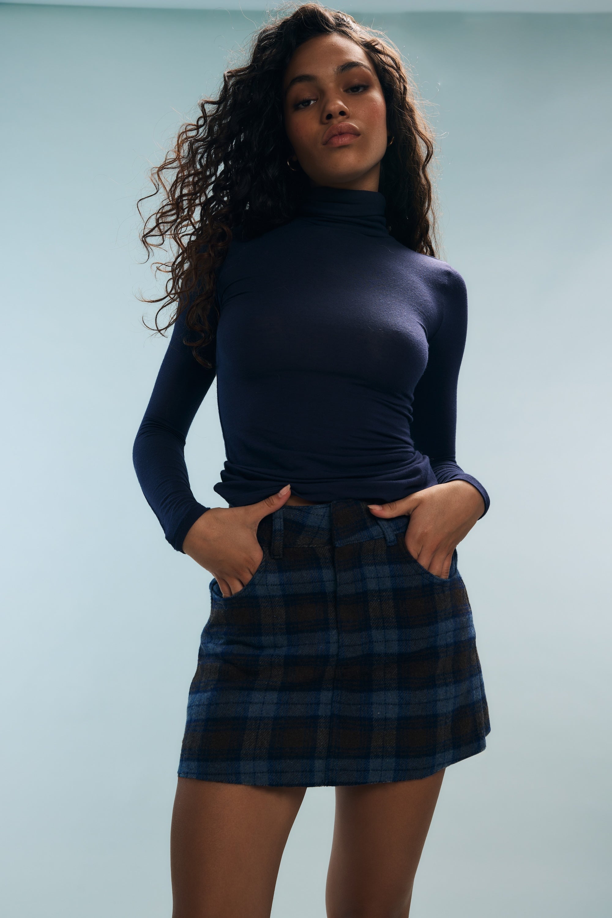 Jupe carreaux Gloria