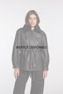 Veste en cuir Marvin