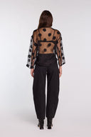 Blouse à pois Pola