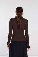 Cardigan en laine marron Molly