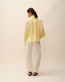 Chemise jaune beurre Noé