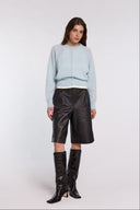 Cardigan bleu ciel Nicole