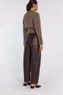Gilet marron chiné Marly