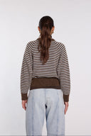 Cardigan rayé Mahé
