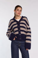 Gilet rayé Michel