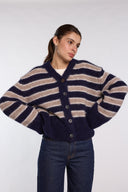 Gilet rayé Michel