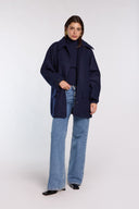 Manteau en laine marine Bobby