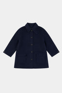 Manteau en laine marine Bobby