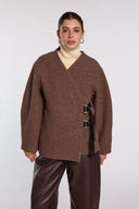 Manteau en laine Nouria