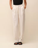 Pantalon tailleur lin Chris