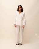 Pantalon tailleur lin Chris